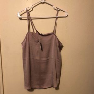 Express Asymmetrical Tank Top Size M NWT